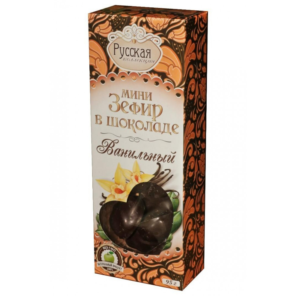 Мини зефир в шоколаде "Ванильный", 115 г